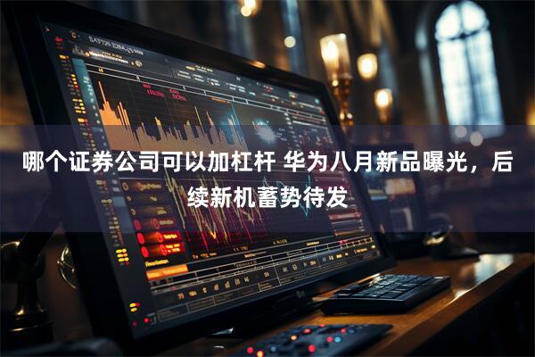 哪个证券公司可以加杠杆 华为八月新品曝光，后续新机蓄势待发